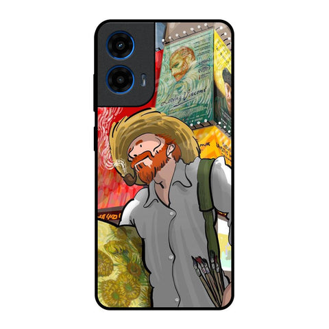 Loving Vincent Motorola G45 5G Glass Back Cover Online