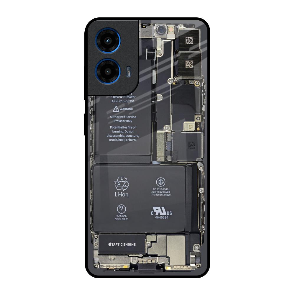 Skeleton Inside Motorola G45 5G Glass Back Cover Online