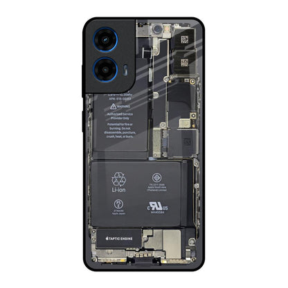 Skeleton Inside Motorola G45 5G Glass Back Cover Online