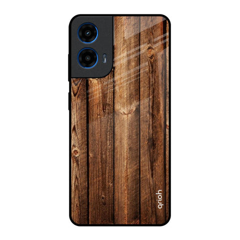 Timber Printed Motorola G45 5G Glass Back Cover Online