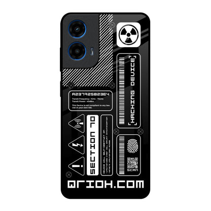 Futuristic Art Motorola G45 5G Glass Back Cover Online