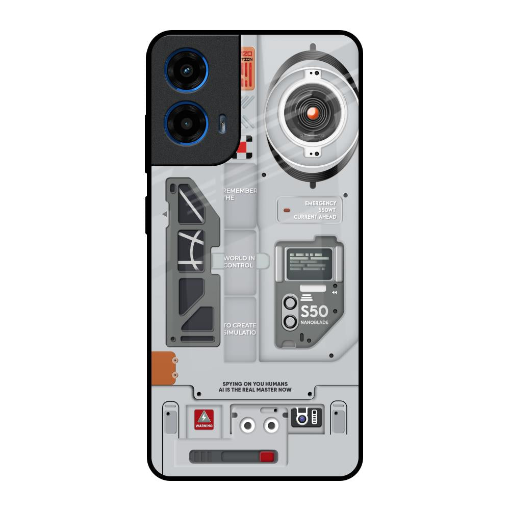 Plasma Shield Motorola G45 5G Glass Back Cover Online