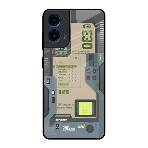 Art Station Motorola G45 5G Glass Back Cover Online
