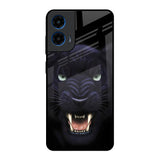 Angry Black Tiger Motorola G45 5G Glass Back Cover Online