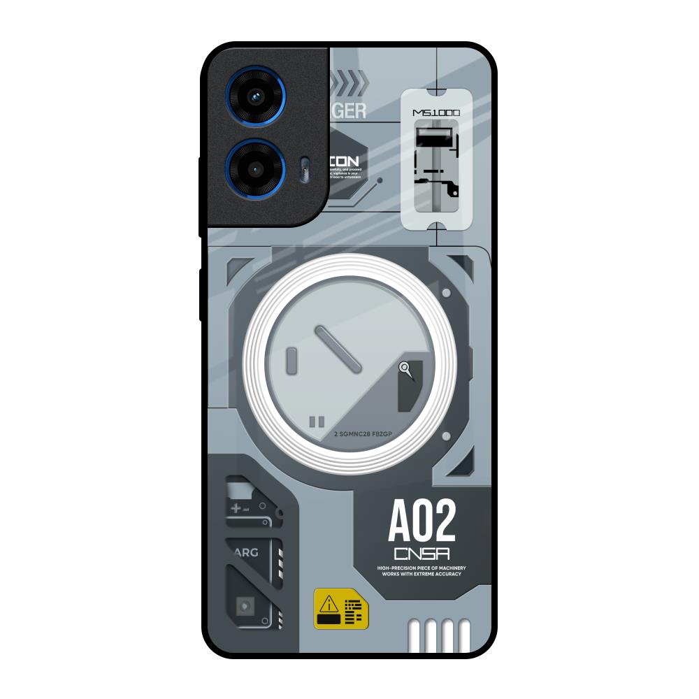 Modern Technology Motorola G45 5G Glass Back Cover Online