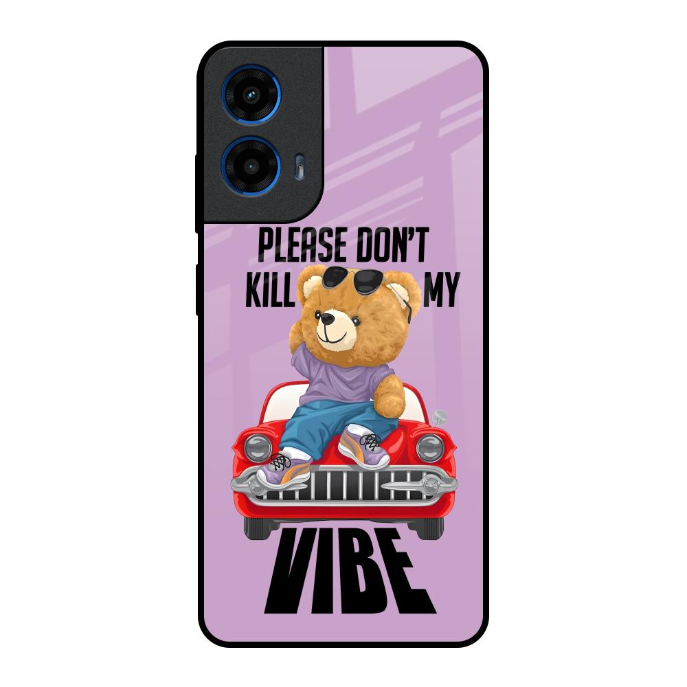 Don't Kill My Vibe Motorola G45 5G Glass Back Cover Online