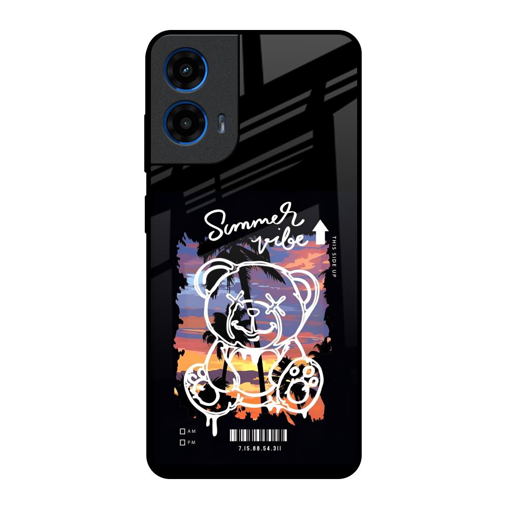 Summer Vibe Motorola G45 5G Glass Back Cover Online