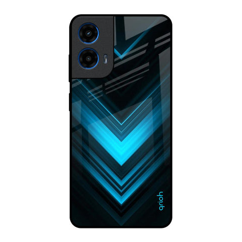 Vertical Blue Arrow Motorola G45 5G Glass Back Cover Online