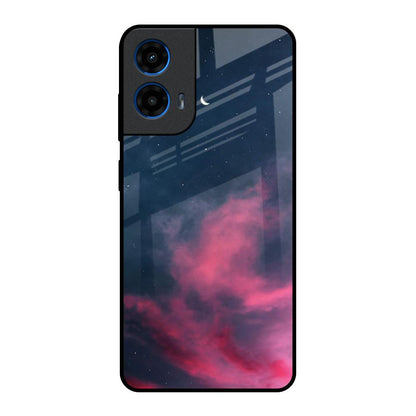 Moon Night Motorola G45 5G Glass Back Cover Online