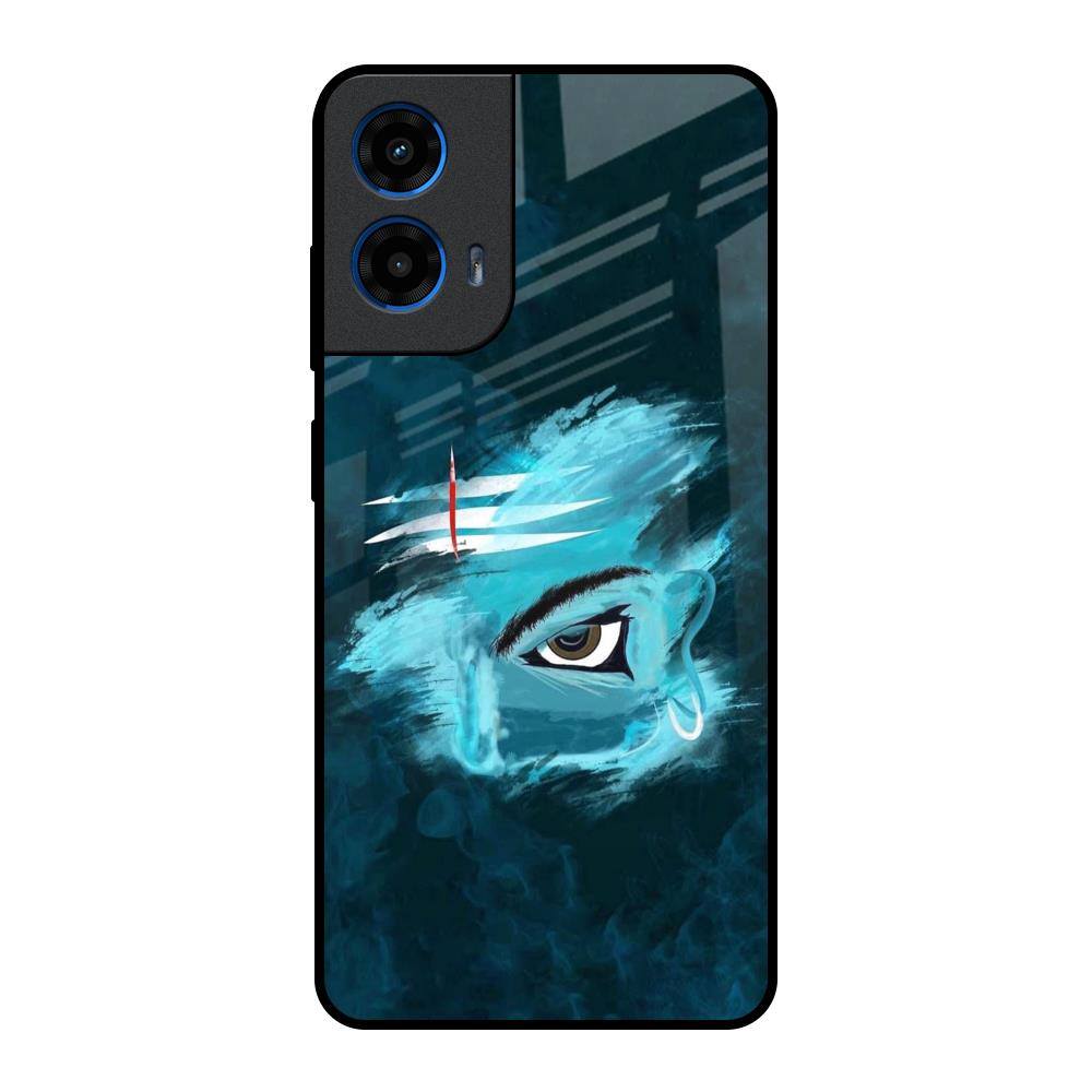 Power Of Trinetra Motorola G45 5G Glass Back Cover Online