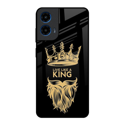 King Life Motorola G45 5G Glass Back Cover Online
