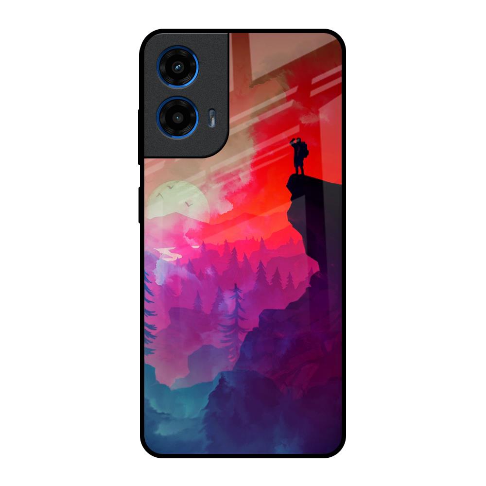 Dream So High Motorola G45 5G Glass Back Cover Online