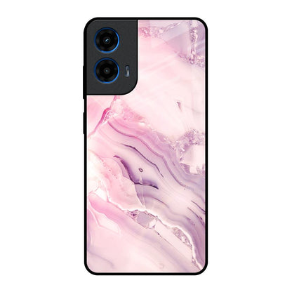 Diamond Pink Gradient Motorola G45 5G Glass Back Cover Online