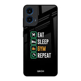 Daily Routine Motorola G45 5G Glass Back Cover Online