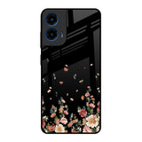 Floating Floral Print Motorola G45 5G Glass Back Cover Online