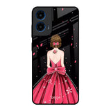Fashion Princess Motorola G45 5G Glass Back Cover Online
