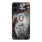 Royal Bike Motorola G45 5G Glass Back Cover Online
