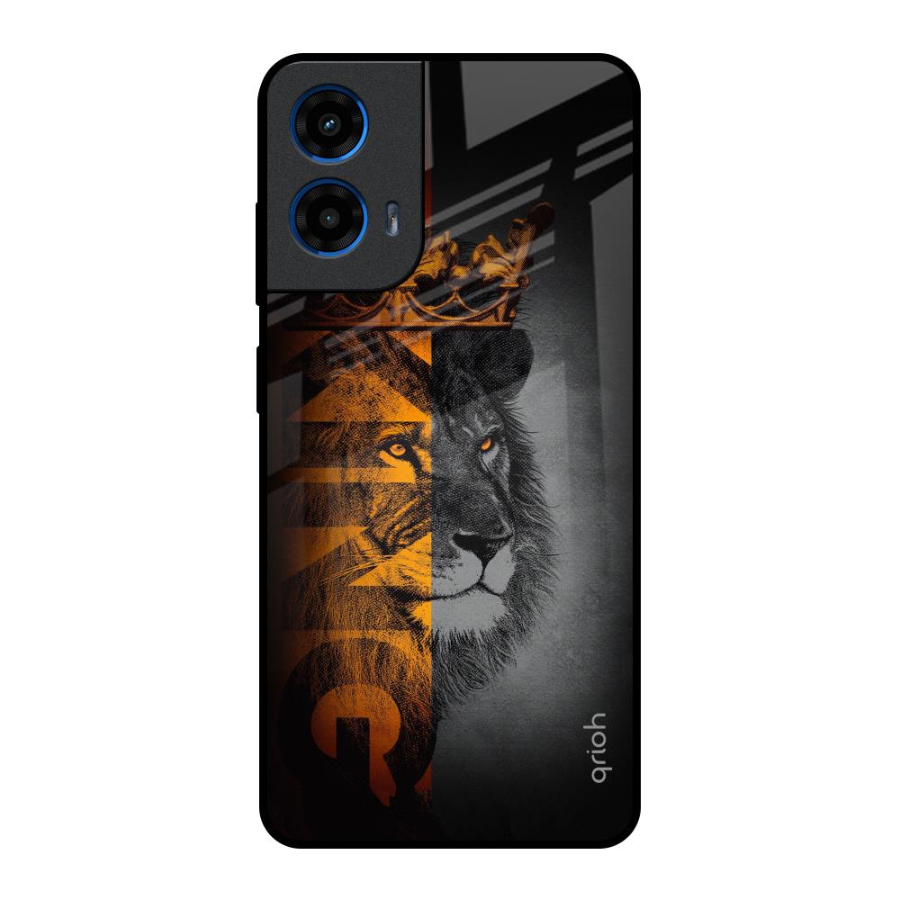 King Of Forest Motorola G45 5G Glass Back Cover Online