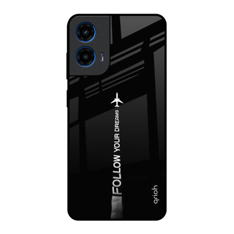 Follow Your Dreams Motorola G45 5G Glass Back Cover Online