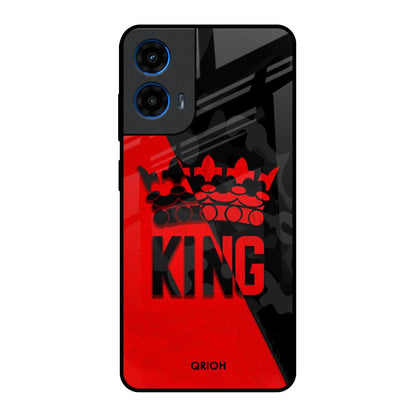 I Am A King Motorola G45 5G Glass Back Cover Online