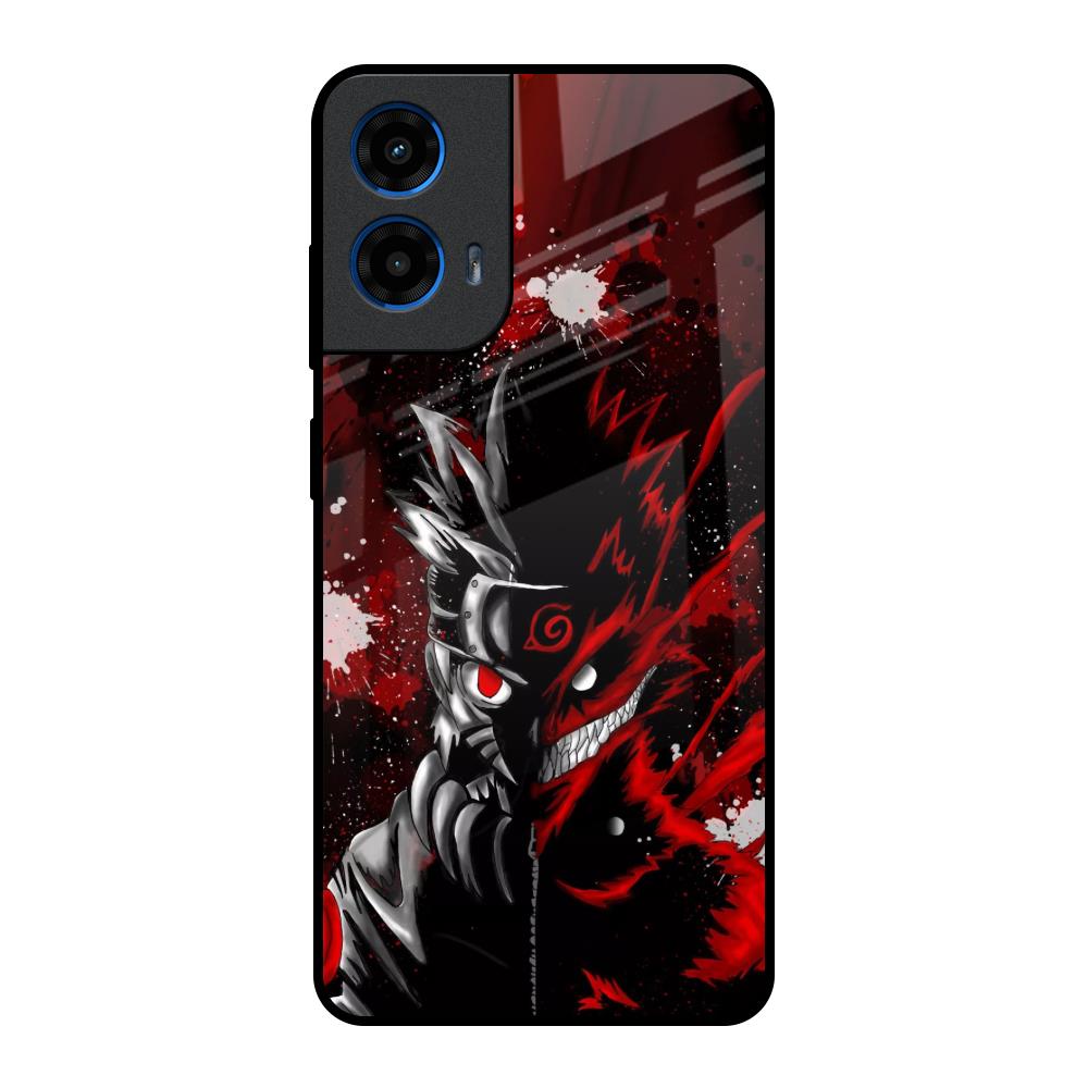 Dark Character Motorola G45 5G Glass Back Cover Online