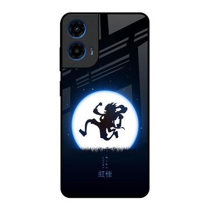 Luffy Nika Motorola G45 5G Glass Back Cover Online