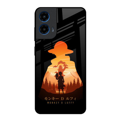 Luffy One Piece Motorola G45 5G Glass Back Cover Online
