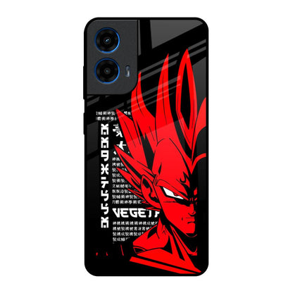 Red Vegeta Motorola G45 5G Glass Back Cover Online