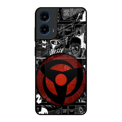 Sharingan Motorola G45 5G Glass Back Cover Online