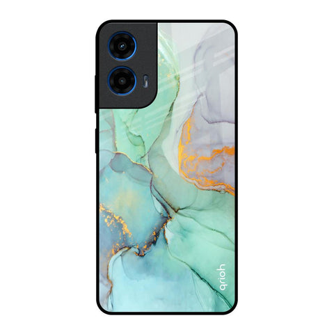 Green Marble Motorola G45 5G Glass Back Cover Online