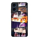 Anime Eyes Motorola G45 5G Glass Back Cover Online