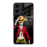 Hat Crew Motorola G45 5G Glass Back Cover Online