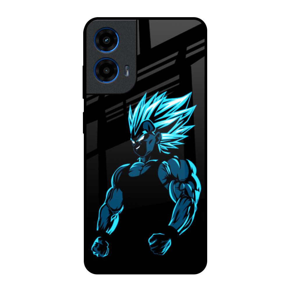 Pumped Up Anime Motorola G45 5G Glass Back Cover Online