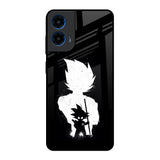 Monochrome Goku Motorola G45 5G Glass Back Cover Online
