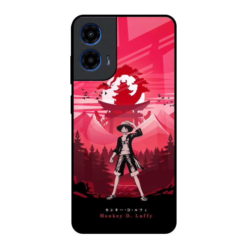 Lost In Forest Motorola G45 5G Glass Back Cover Online