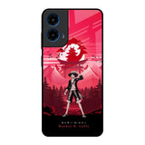 Lost In Forest Motorola G45 5G Glass Back Cover Online