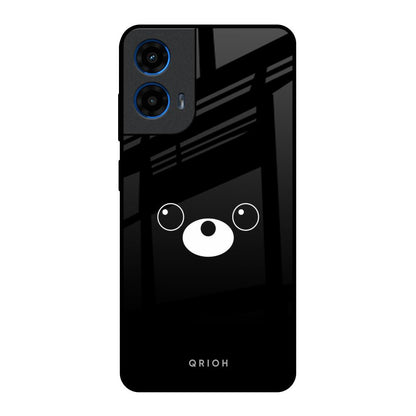 Cute Bear Motorola G45 5G Glass Back Cover Online