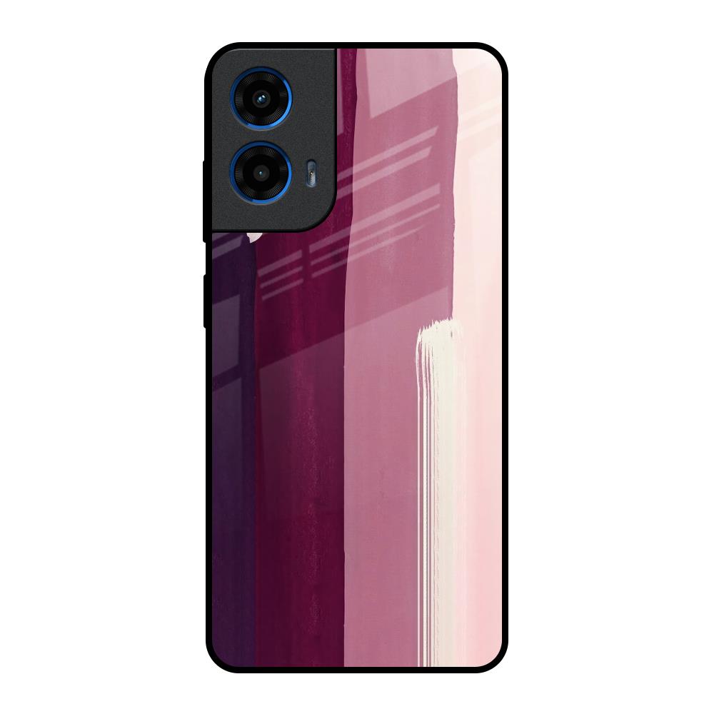 Brush Stroke Art Motorola G45 5G Glass Back Cover Online