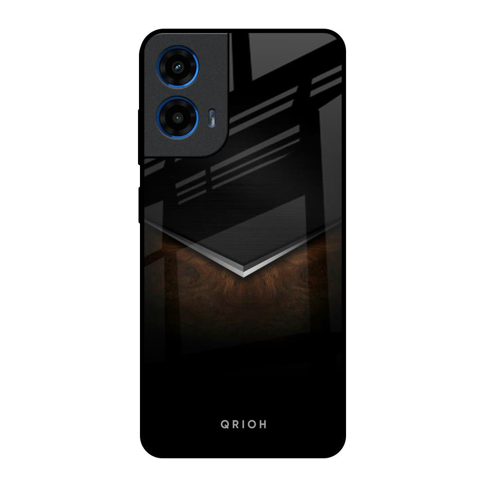 Dark Walnut Motorola G45 5G Glass Back Cover Online