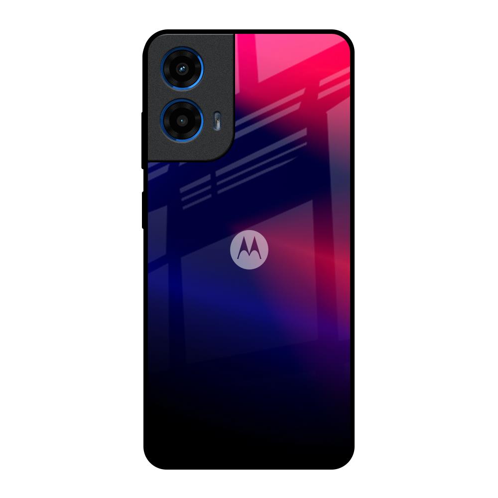 Blue Ombre Motorola G45 5G Glass Back Cover Online