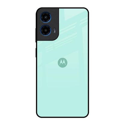Teal Motorola G45 5G Glass Back Cover Online