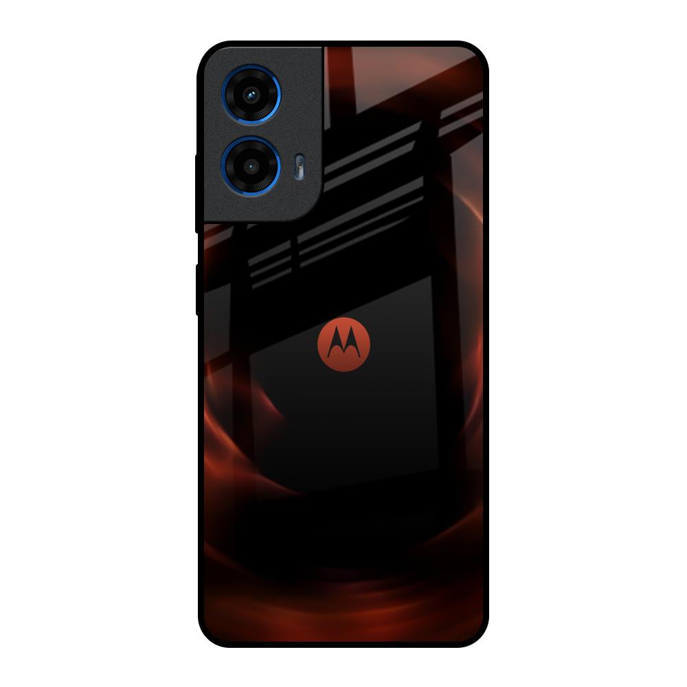 Evil Fire Motorola G45 5G Glass Back Cover Online