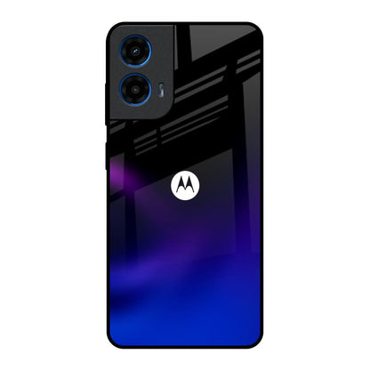 Black Onyx Motorola G45 5G Glass Back Cover Online