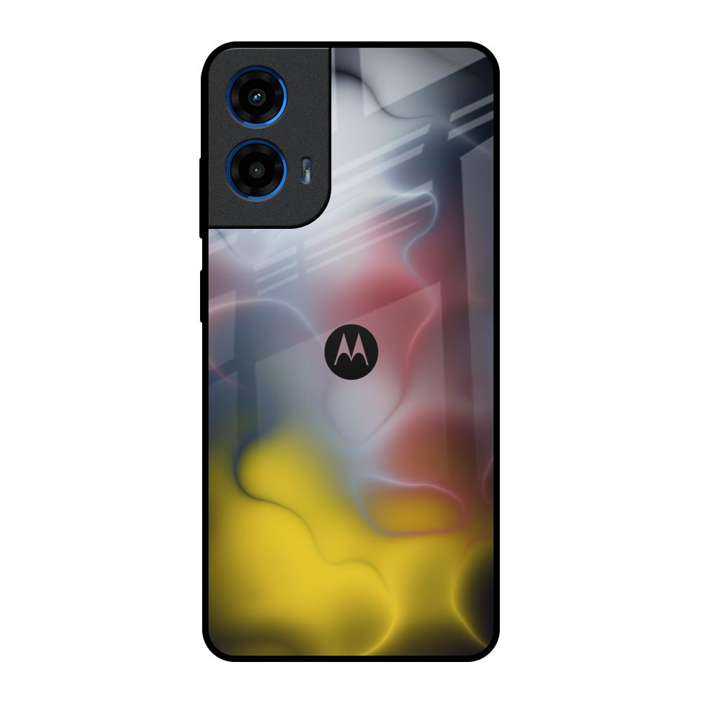 Colorful Smoke Motorola G45 5G Glass Back Cover Online