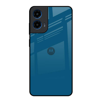 Cobalt Blue Motorola G45 5G Glass Back Cover Online