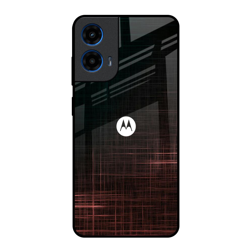 Wooden Mat Motorola G45 5G Glass Back Cover Online