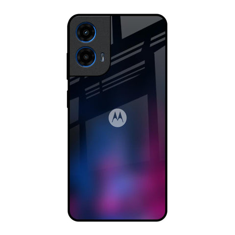 Pink Smudge Motorola G45 5G Glass Back Cover Online
