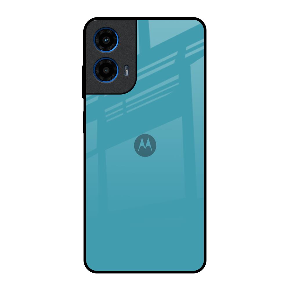 Oceanic Turquiose Motorola G45 5G Glass Back Cover Online