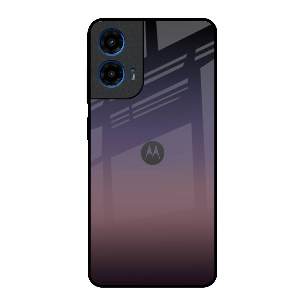 Grey Ombre Motorola G45 5G Glass Back Cover Online