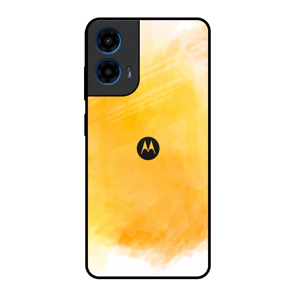 Rustic Orange Motorola G45 5G Glass Back Cover Online